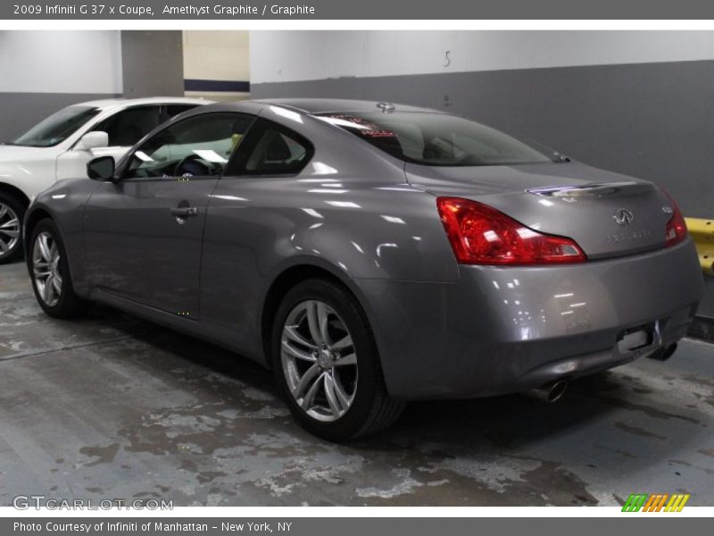 Amethyst Graphite / Graphite 2009 Infiniti G 37 x Coupe