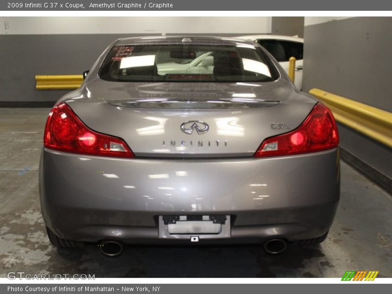 Amethyst Graphite / Graphite 2009 Infiniti G 37 x Coupe