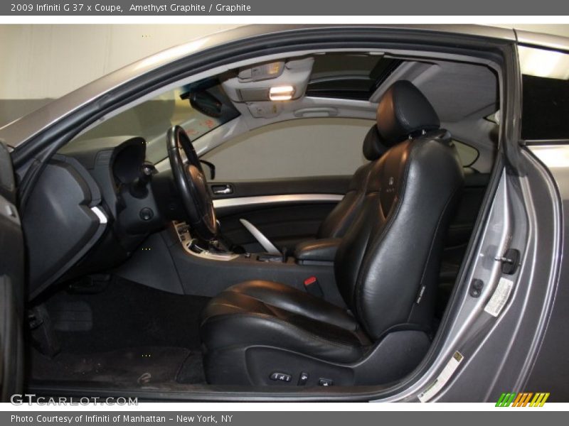 Amethyst Graphite / Graphite 2009 Infiniti G 37 x Coupe