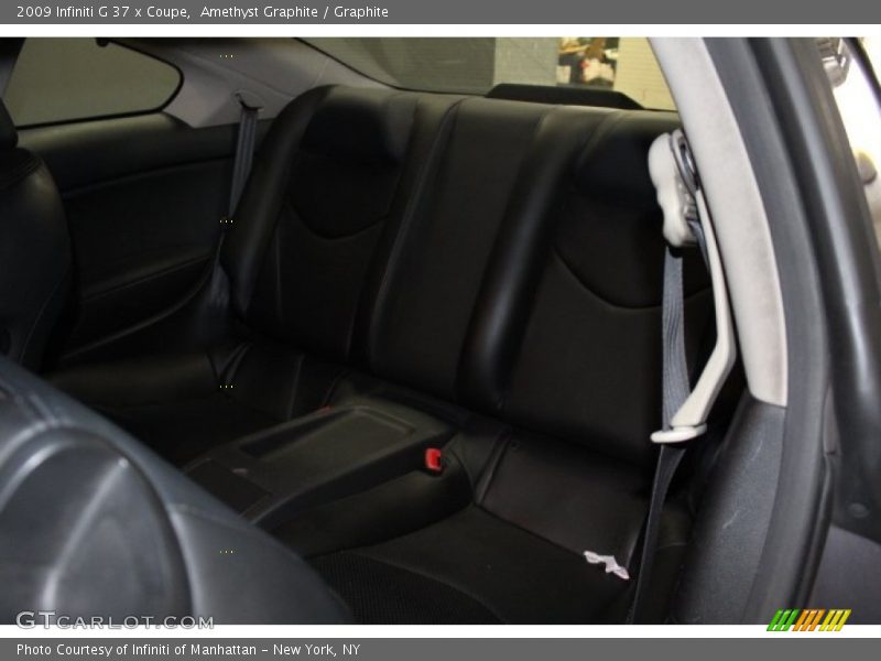Amethyst Graphite / Graphite 2009 Infiniti G 37 x Coupe