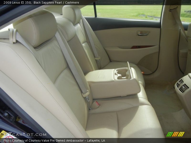 Black Sapphire Pearl / Cashmere 2009 Lexus ES 350