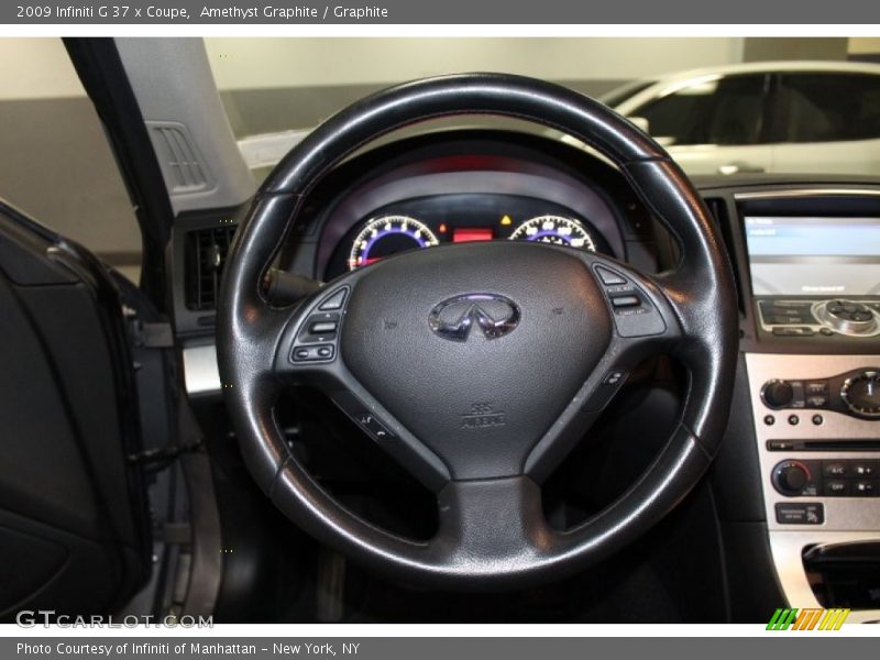 Amethyst Graphite / Graphite 2009 Infiniti G 37 x Coupe