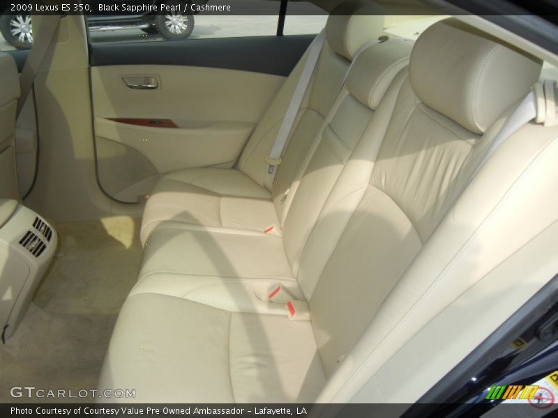 Black Sapphire Pearl / Cashmere 2009 Lexus ES 350
