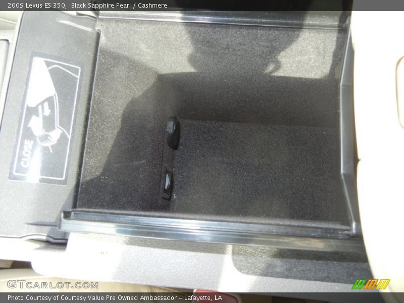 Black Sapphire Pearl / Cashmere 2009 Lexus ES 350