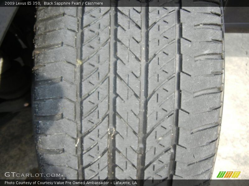 Black Sapphire Pearl / Cashmere 2009 Lexus ES 350