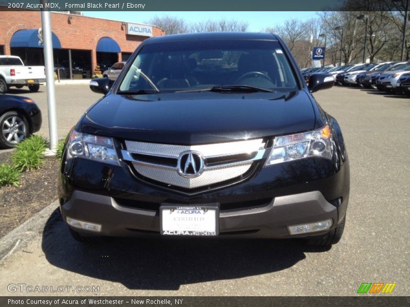 Formal Black Pearl / Ebony 2007 Acura MDX