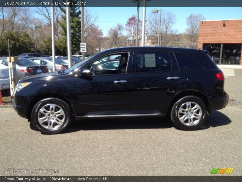 Formal Black Pearl / Ebony 2007 Acura MDX