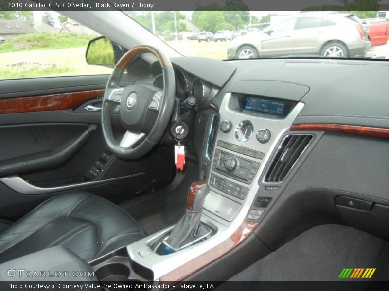 Black Raven / Ebony 2010 Cadillac CTS 3.0 Sedan