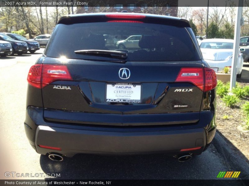 Formal Black Pearl / Ebony 2007 Acura MDX