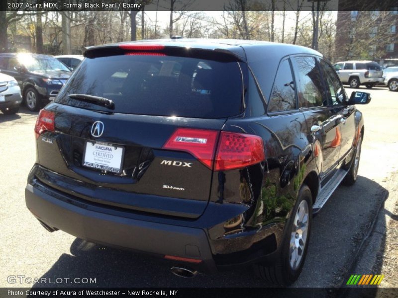 Formal Black Pearl / Ebony 2007 Acura MDX