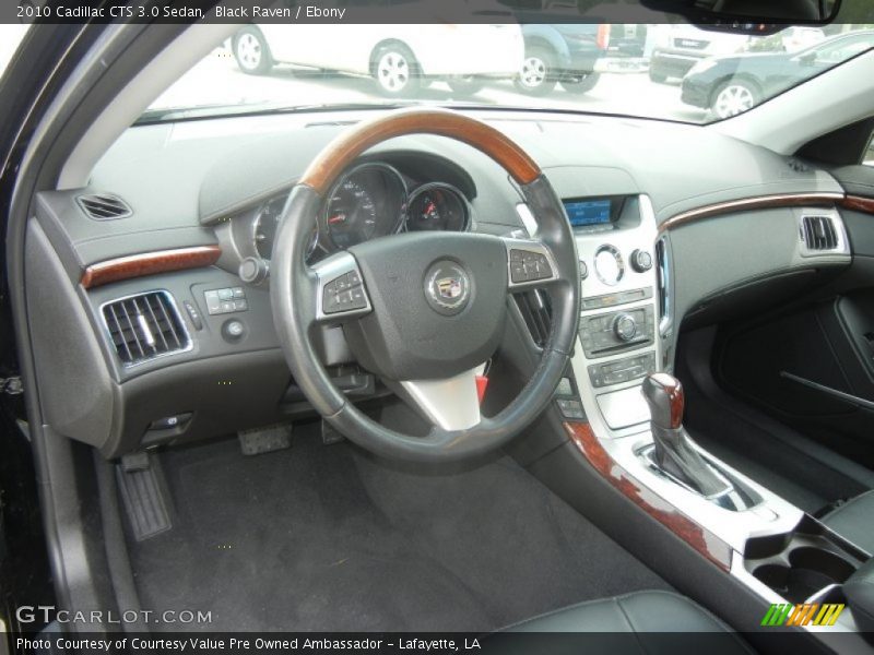 Black Raven / Ebony 2010 Cadillac CTS 3.0 Sedan