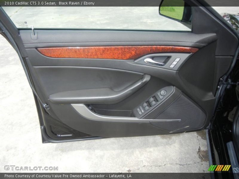 Black Raven / Ebony 2010 Cadillac CTS 3.0 Sedan