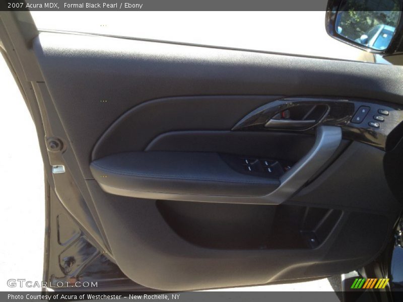 Formal Black Pearl / Ebony 2007 Acura MDX