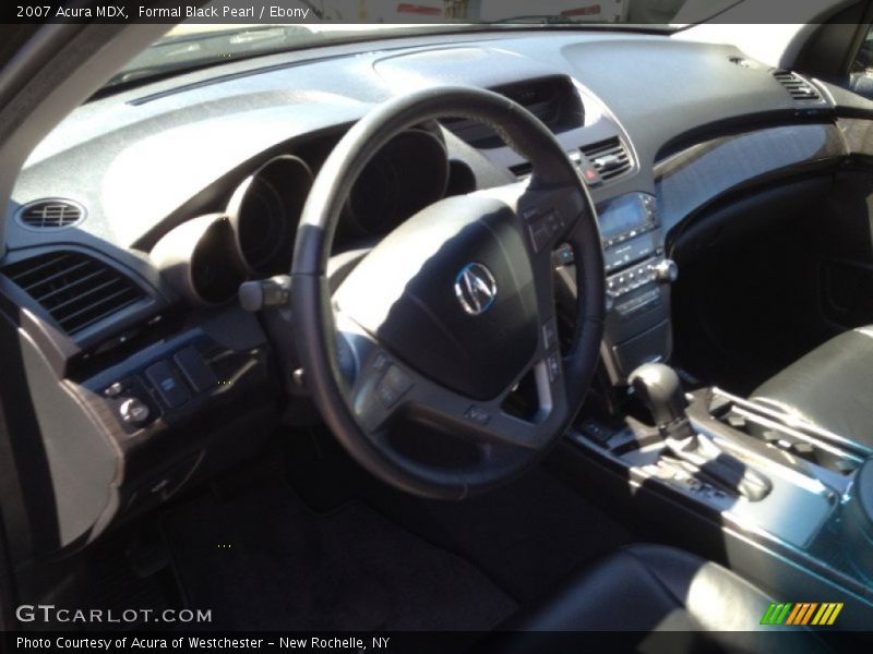 Formal Black Pearl / Ebony 2007 Acura MDX