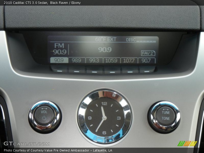 Black Raven / Ebony 2010 Cadillac CTS 3.0 Sedan