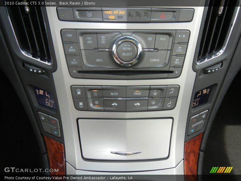 Black Raven / Ebony 2010 Cadillac CTS 3.0 Sedan