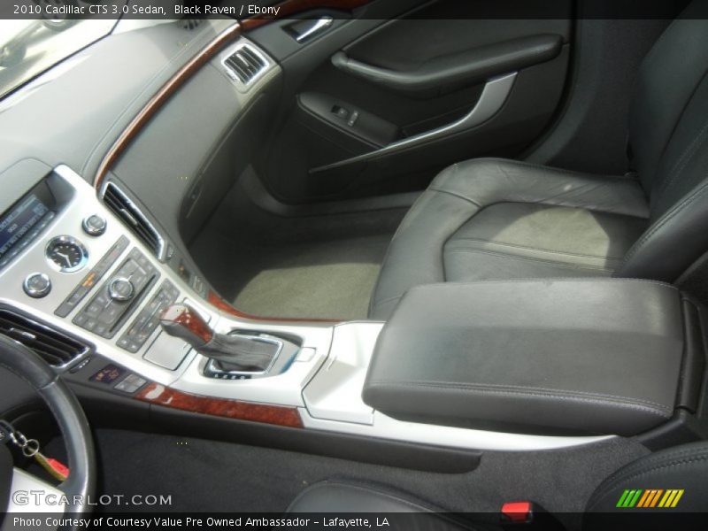 Black Raven / Ebony 2010 Cadillac CTS 3.0 Sedan
