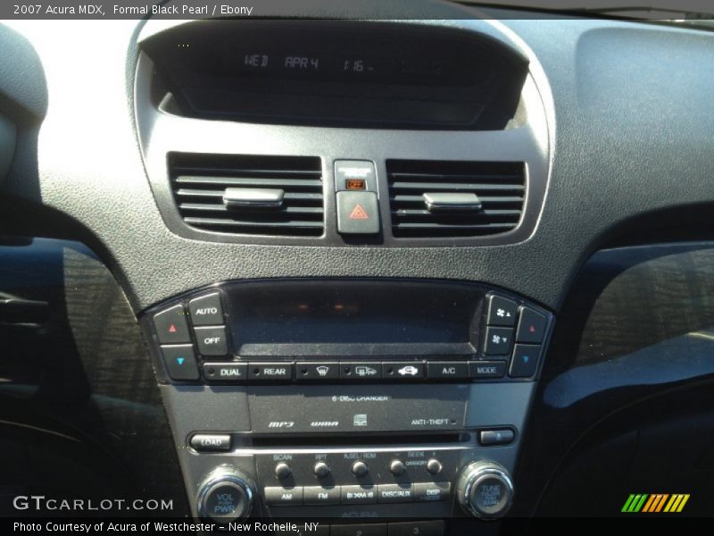 Formal Black Pearl / Ebony 2007 Acura MDX