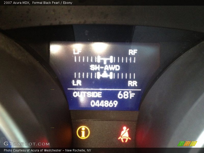 Formal Black Pearl / Ebony 2007 Acura MDX