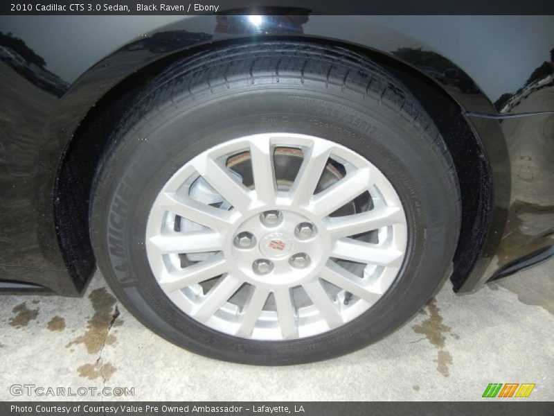 Black Raven / Ebony 2010 Cadillac CTS 3.0 Sedan