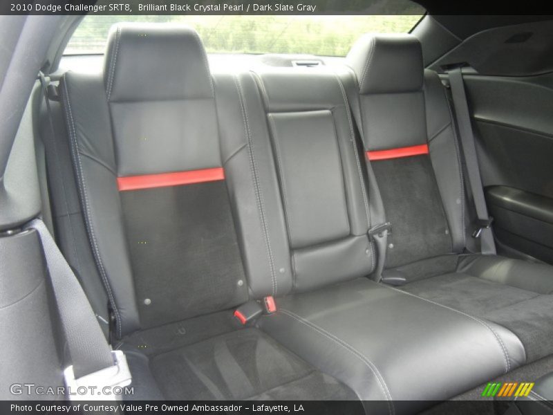 Brilliant Black Crystal Pearl / Dark Slate Gray 2010 Dodge Challenger SRT8