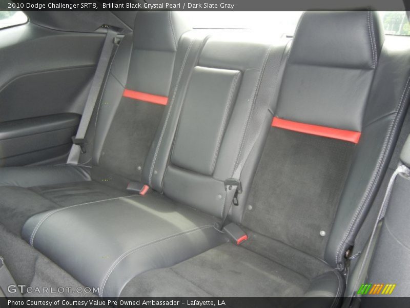 Brilliant Black Crystal Pearl / Dark Slate Gray 2010 Dodge Challenger SRT8