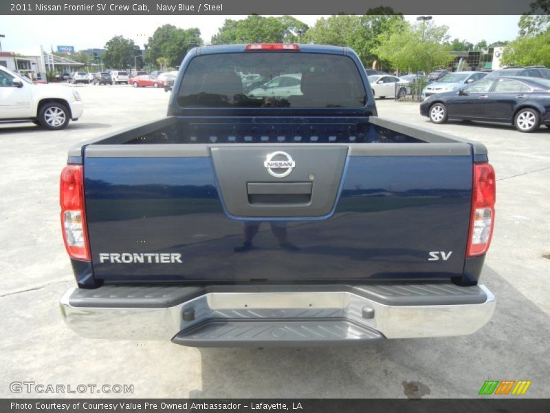 Navy Blue / Steel 2011 Nissan Frontier SV Crew Cab