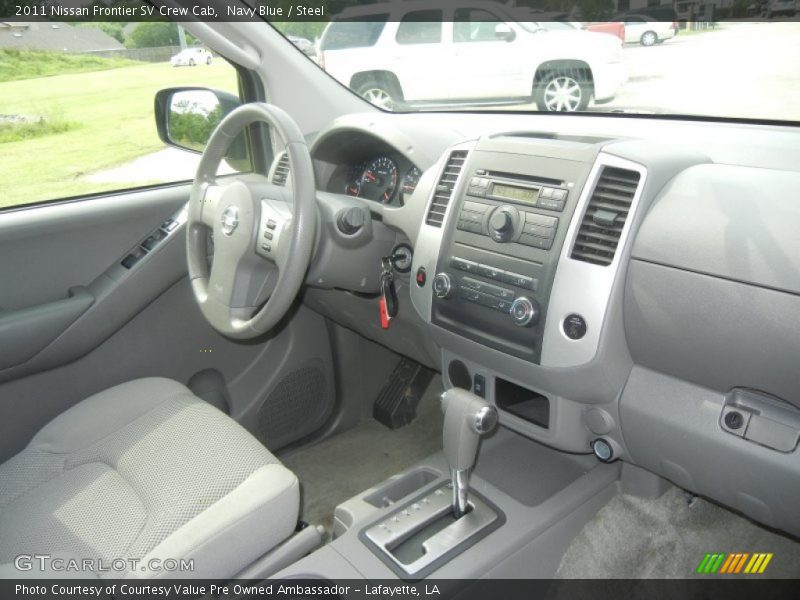 Navy Blue / Steel 2011 Nissan Frontier SV Crew Cab