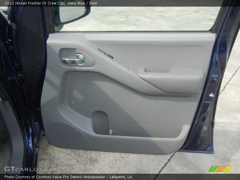 Navy Blue / Steel 2011 Nissan Frontier SV Crew Cab
