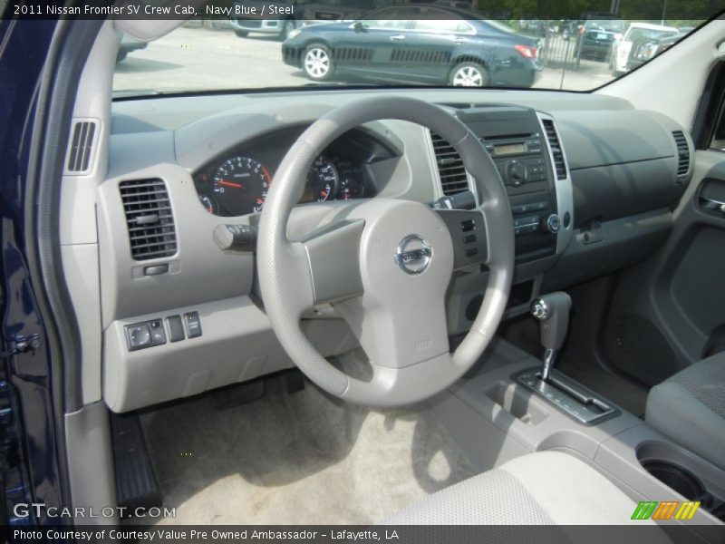 Navy Blue / Steel 2011 Nissan Frontier SV Crew Cab