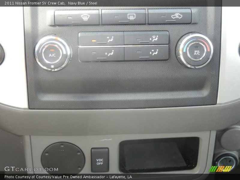 Navy Blue / Steel 2011 Nissan Frontier SV Crew Cab
