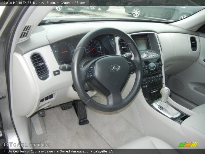 Platinum Graphite / Stone 2010 Infiniti EX 35 Journey