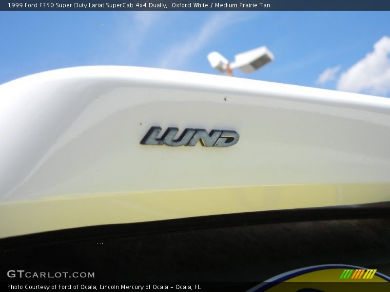 Oxford White / Medium Prairie Tan 1999 Ford F350 Super Duty Lariat SuperCab 4x4 Dually
