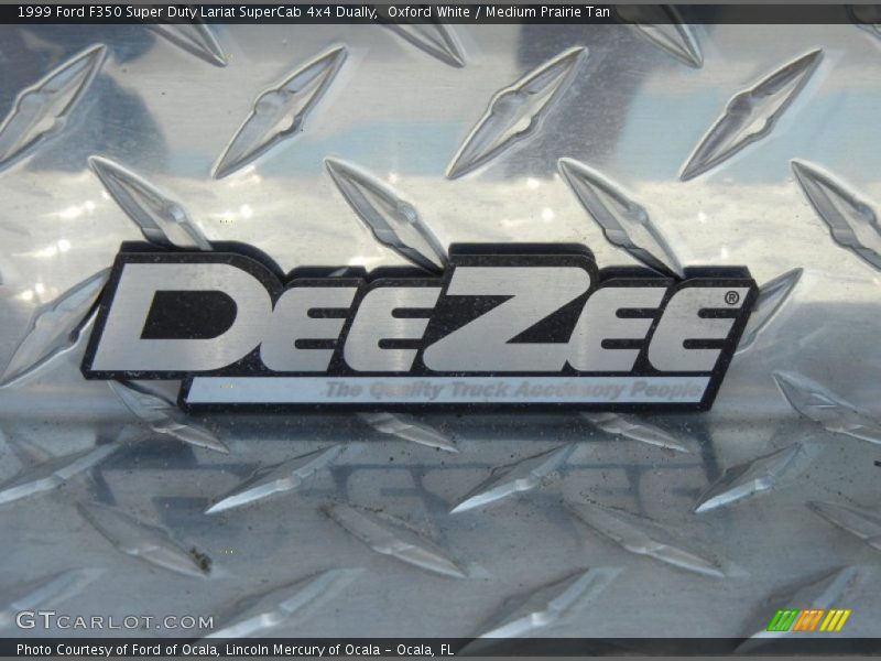 Oxford White / Medium Prairie Tan 1999 Ford F350 Super Duty Lariat SuperCab 4x4 Dually