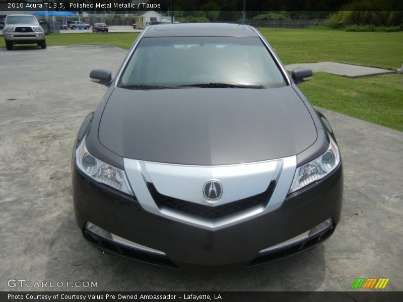 Polished Metal Metallic / Taupe 2010 Acura TL 3.5