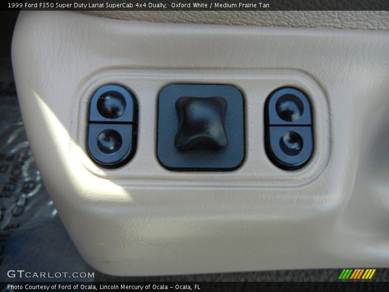 Oxford White / Medium Prairie Tan 1999 Ford F350 Super Duty Lariat SuperCab 4x4 Dually