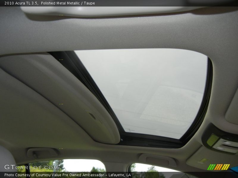 Polished Metal Metallic / Taupe 2010 Acura TL 3.5