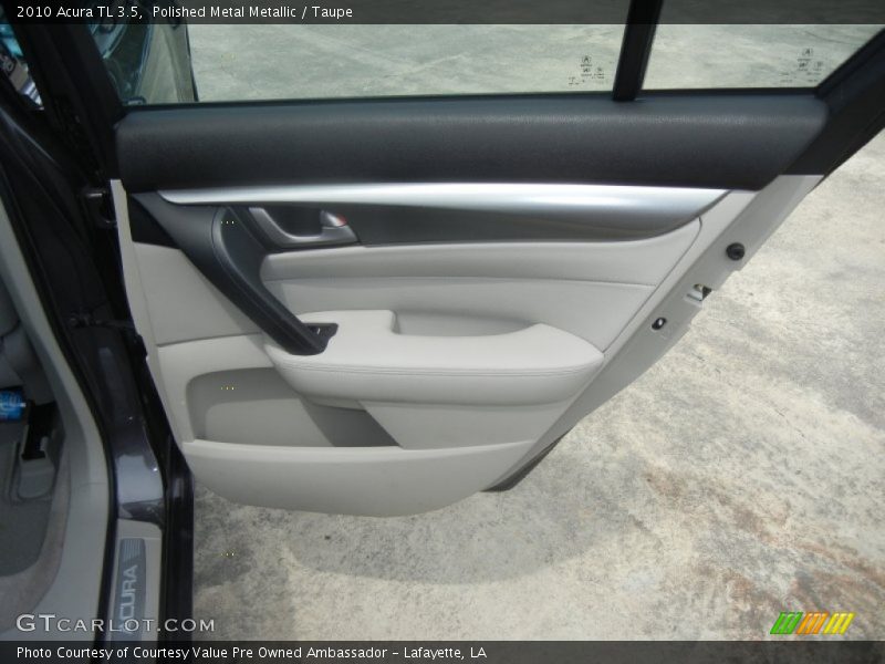 Polished Metal Metallic / Taupe 2010 Acura TL 3.5