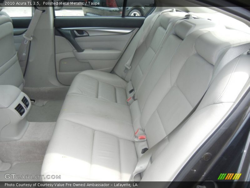 Polished Metal Metallic / Taupe 2010 Acura TL 3.5