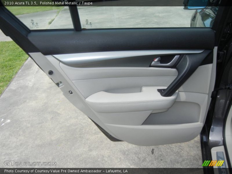 Polished Metal Metallic / Taupe 2010 Acura TL 3.5