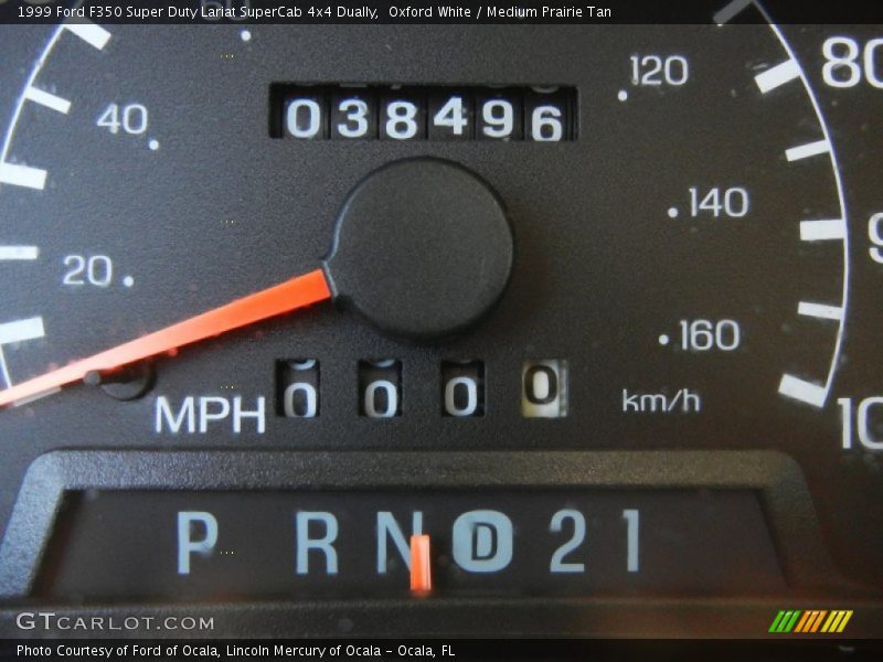 Oxford White / Medium Prairie Tan 1999 Ford F350 Super Duty Lariat SuperCab 4x4 Dually