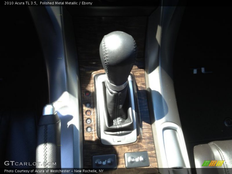 Polished Metal Metallic / Ebony 2010 Acura TL 3.5