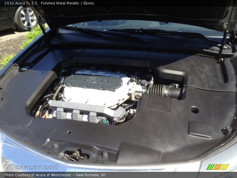 Polished Metal Metallic / Ebony 2010 Acura TL 3.5