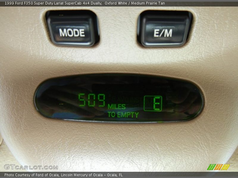 Oxford White / Medium Prairie Tan 1999 Ford F350 Super Duty Lariat SuperCab 4x4 Dually