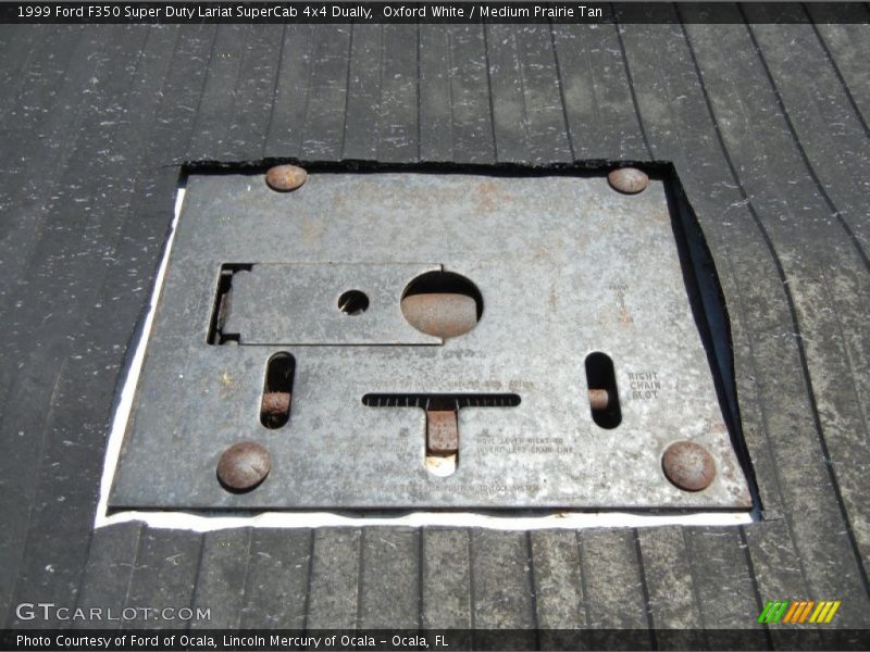 Oxford White / Medium Prairie Tan 1999 Ford F350 Super Duty Lariat SuperCab 4x4 Dually