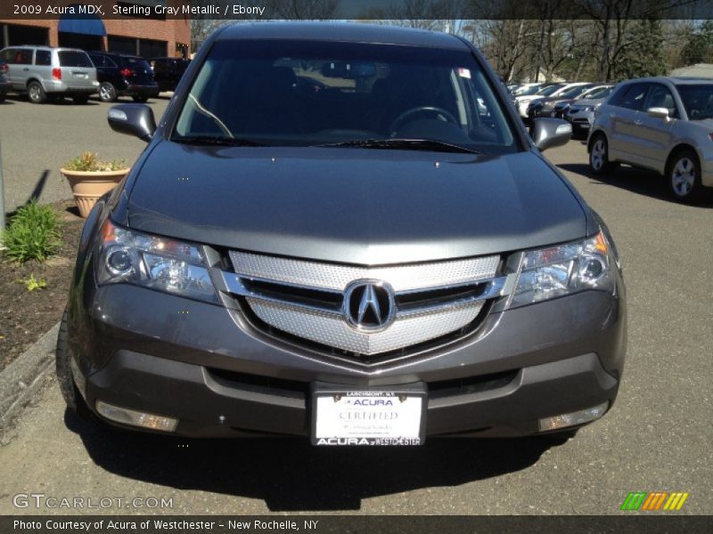 Sterling Gray Metallic / Ebony 2009 Acura MDX