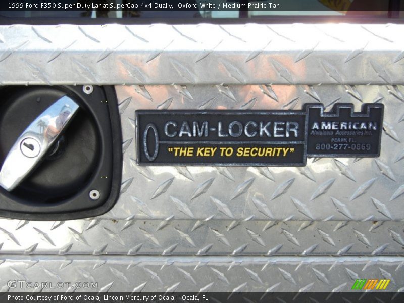 Oxford White / Medium Prairie Tan 1999 Ford F350 Super Duty Lariat SuperCab 4x4 Dually