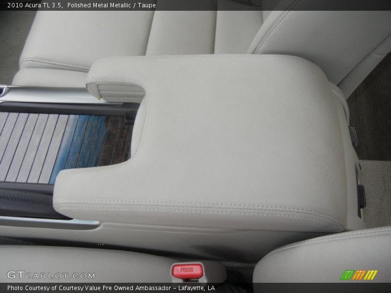 Polished Metal Metallic / Taupe 2010 Acura TL 3.5
