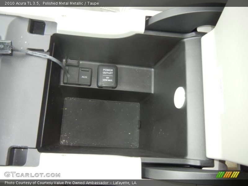 Polished Metal Metallic / Taupe 2010 Acura TL 3.5