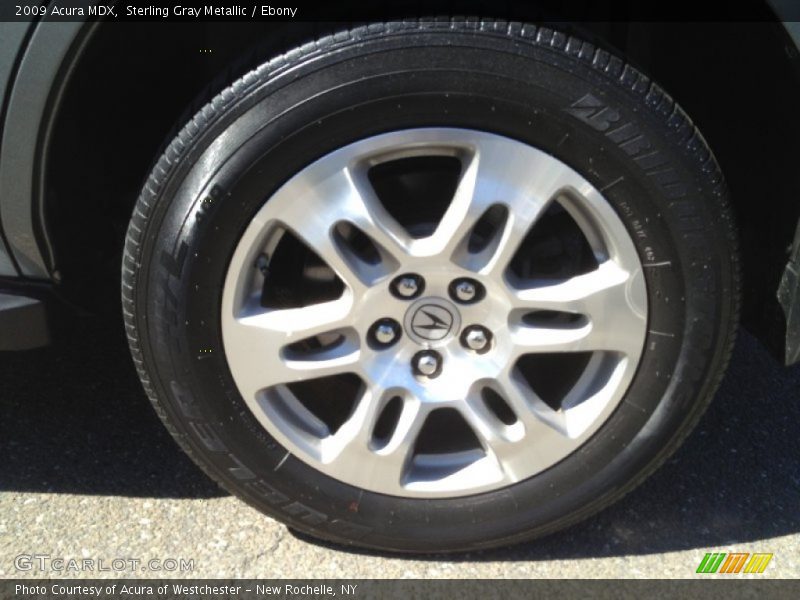 Sterling Gray Metallic / Ebony 2009 Acura MDX